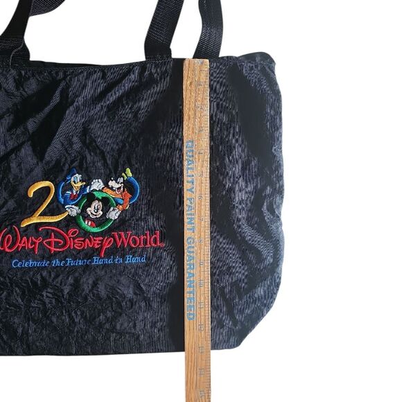 Vintage Disney World 25th Anniversary Tote Bag Mickey & Friends Y2K Collectible - Picture 13 of 15
